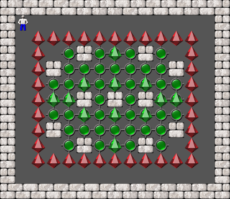 Sokoban Attrition 4 level 14